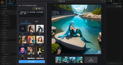 相片大師 AI繪圖軟體生成實例